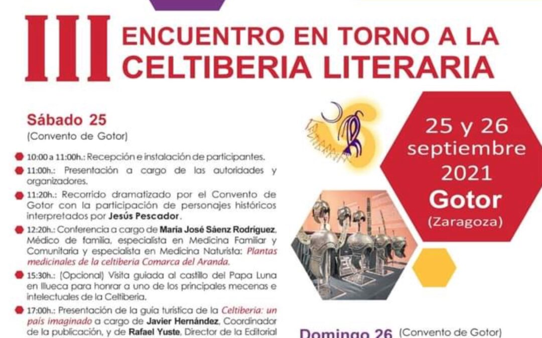 III ENCUENTRO EN TORNO A LA CELTIBERIA LITERARIA 2021