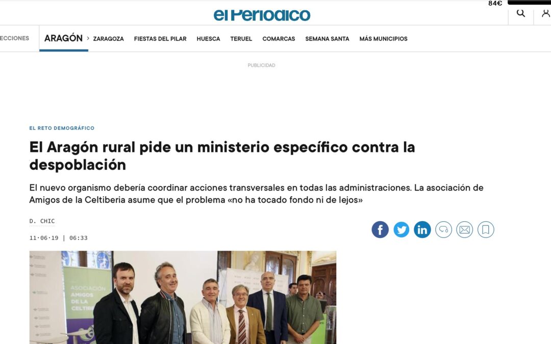 El Aragón rural pide un ministerio específico contra la despoblación