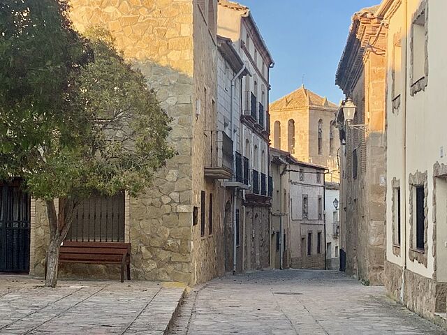 Calles del centro histórico de Monteagudo de las Vicarías