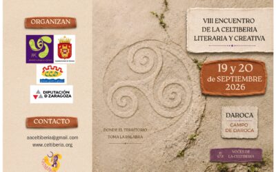 El Encuentro de la Celtiberia Literaria y Creativa llega a Daroca en su octava edición (19-20 sept 2026)